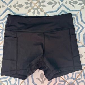 ZYIA Midnight Black Women's Bike Shorts